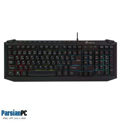 کیبورد باسیم گرین GREEN GK701 RGB USB KEYBOARD BLACK