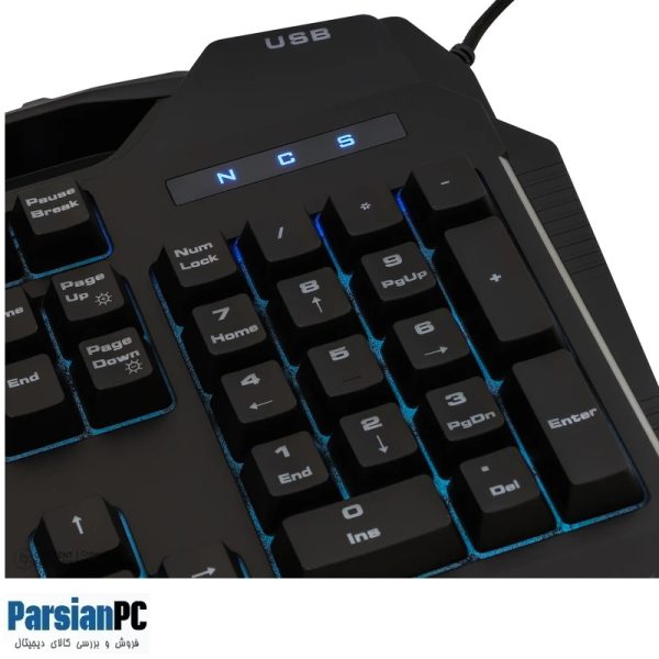 کیبورد گرین GREEN GK702 RGB USB KEYBOARD BLACK