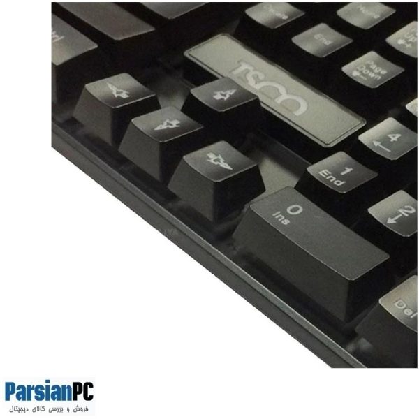 کیبورد تسکو TSCO KEY BOARD 8029 BLACK